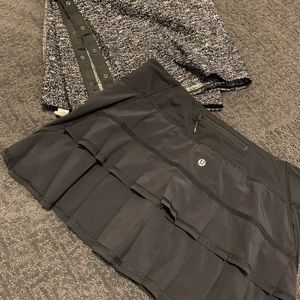 Lululemon Size 8 Skort AND Lulu Vinyasa Wrap